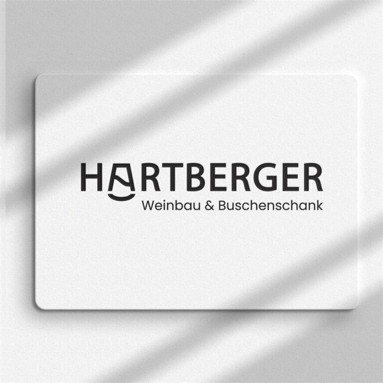Logo Hartberger Weinbau & Buschenschank, Logodesign Jenny Horvath